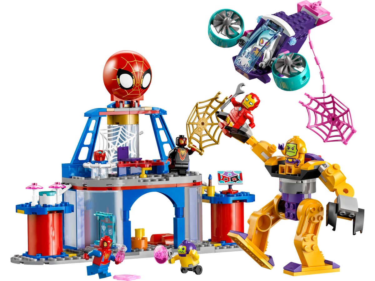 Marvel : le quartier général du Web Spinner de l’équipe Spidey