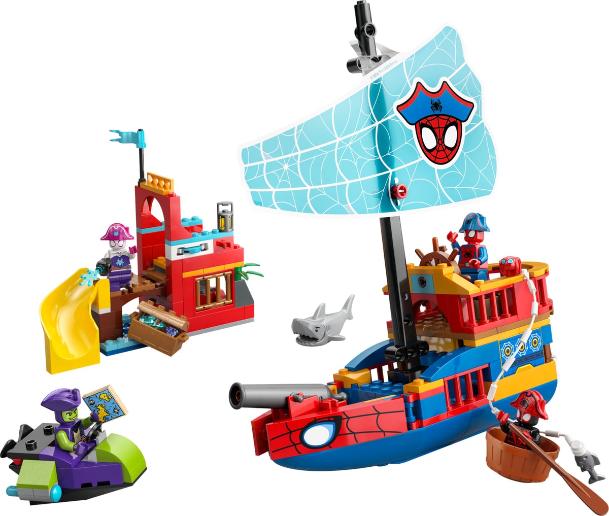 Marvel : le bateau pirate de l’équipe Spidey