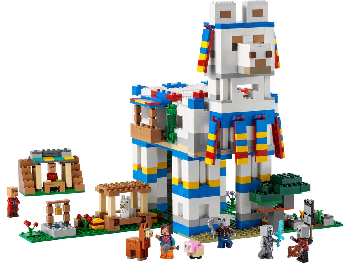 Minecraft : le village des lamas