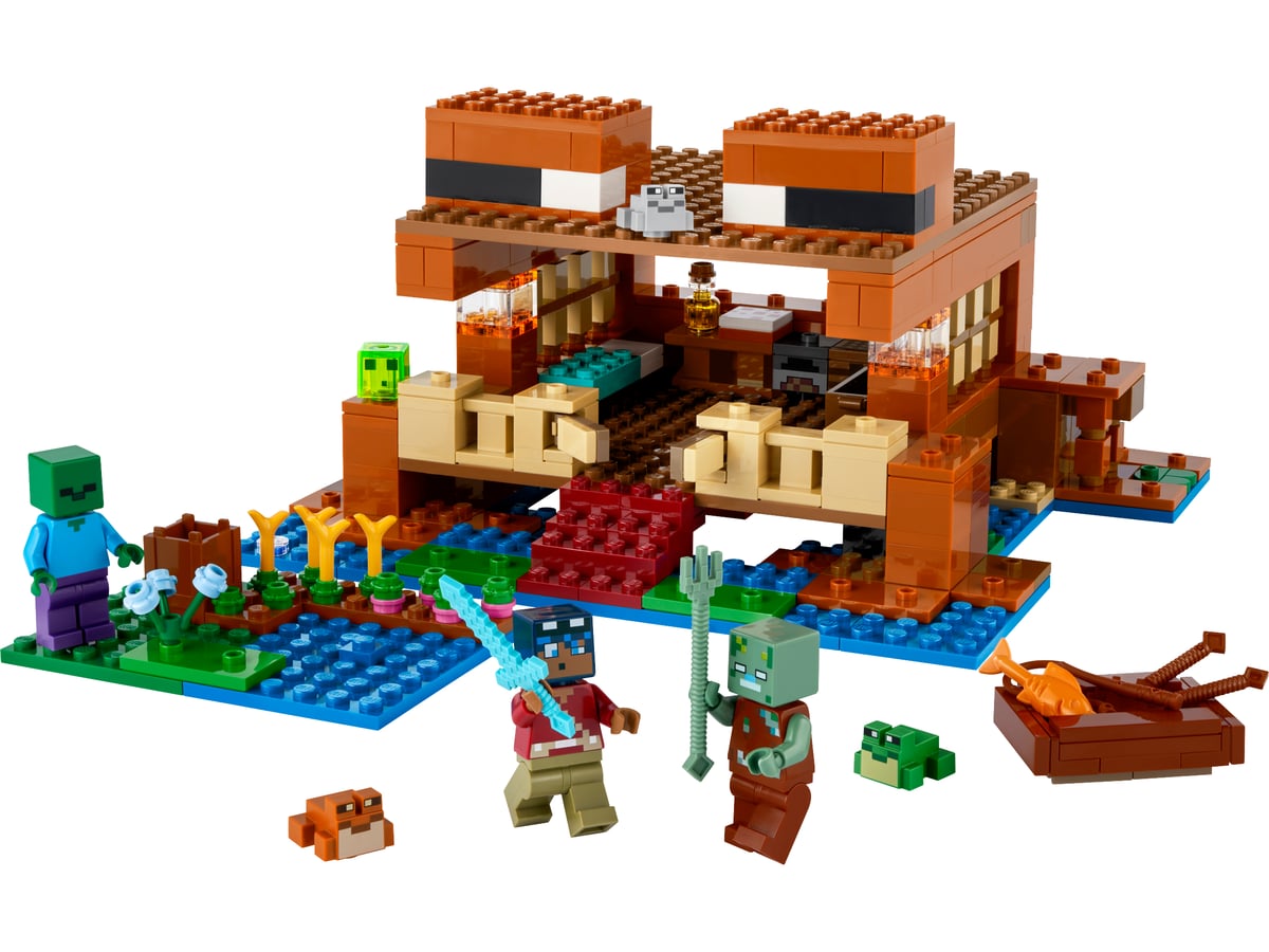 Minecraft : la maison-grenouille