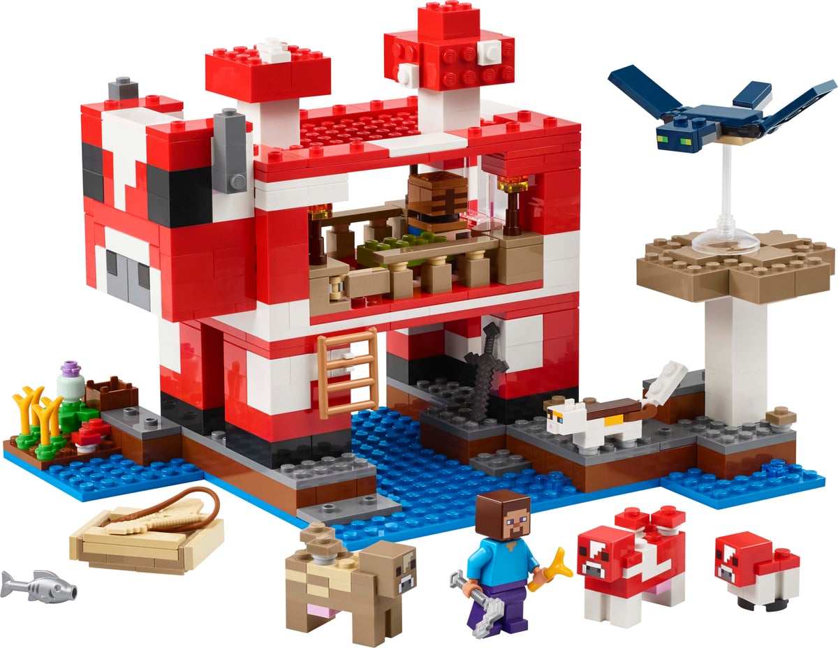 Minecraft: The Mooshroom House