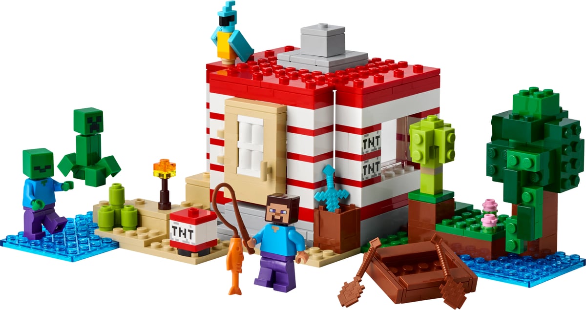 Minecraft : la maison de la jungle TNT