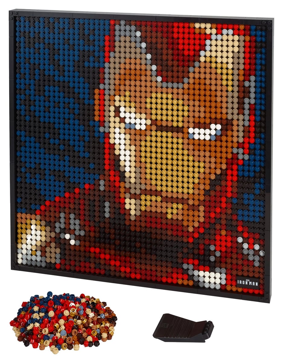 LEGO Art : Iron Man de Marvel Studios