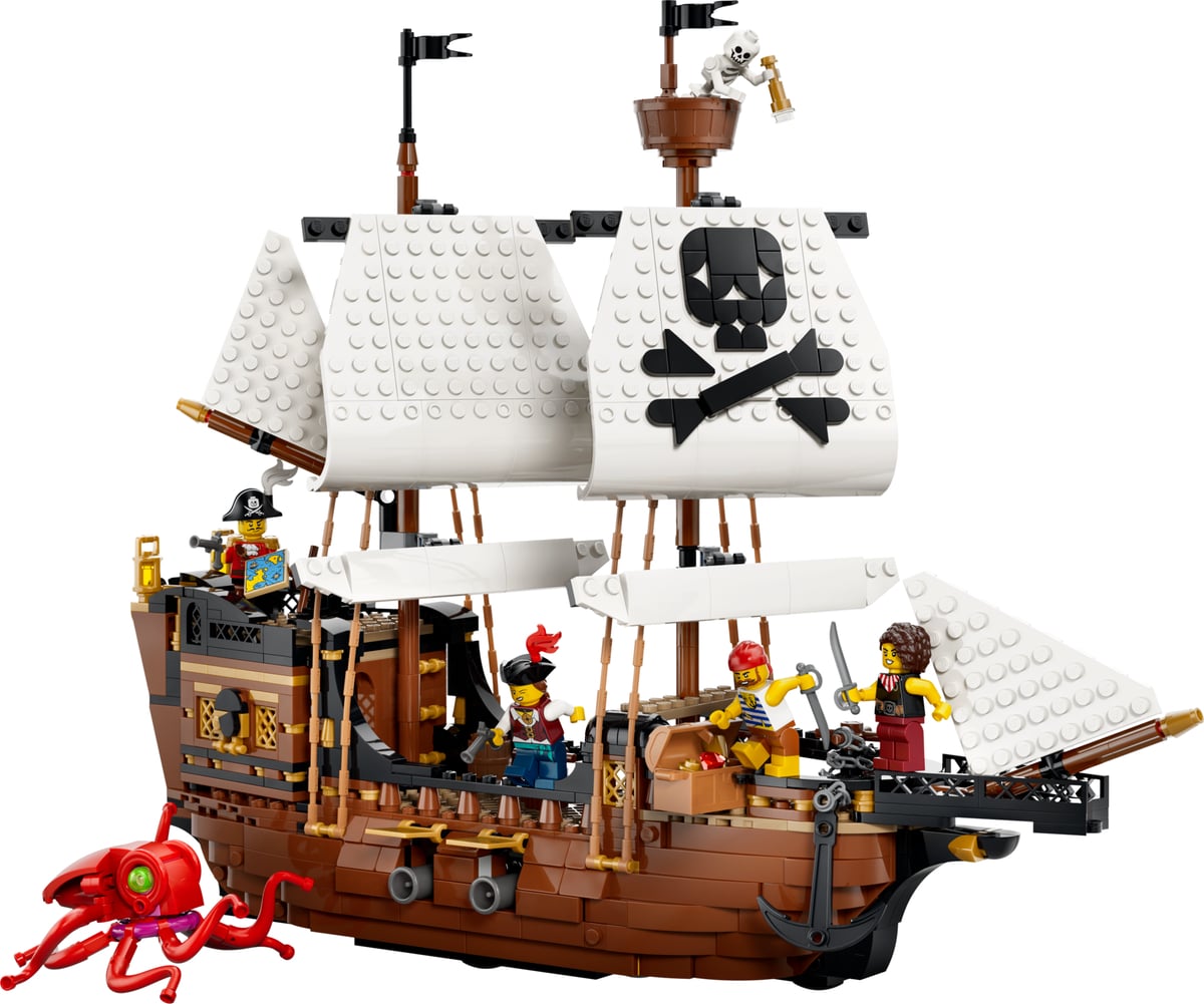Creator 3-en-1 : le bateau pirate emblématique