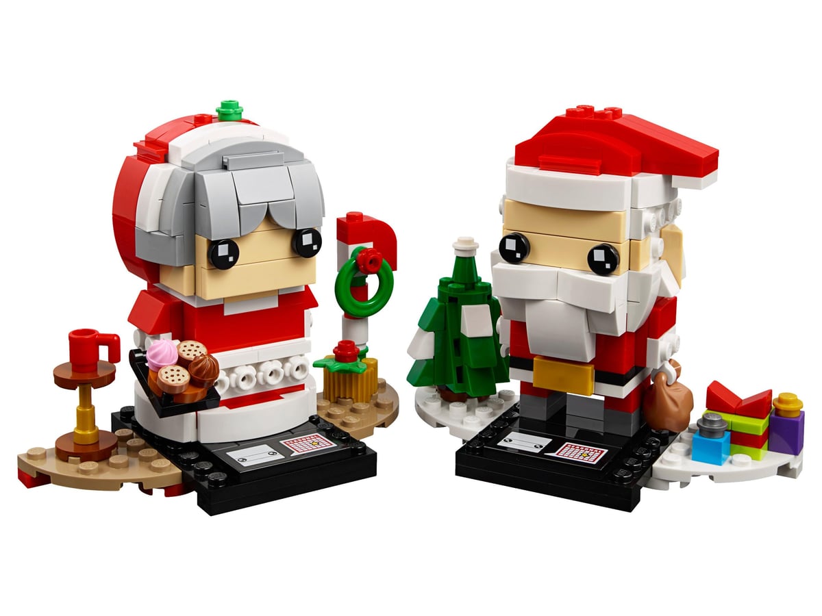 BrickHeadz : le père Noël et la mère Noël