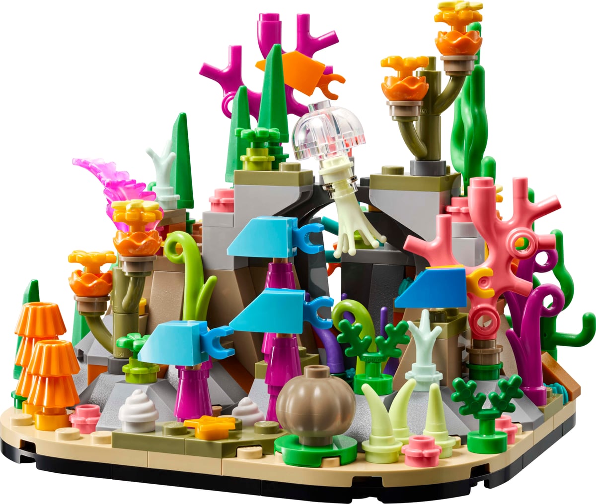 Diorama du récif corallien