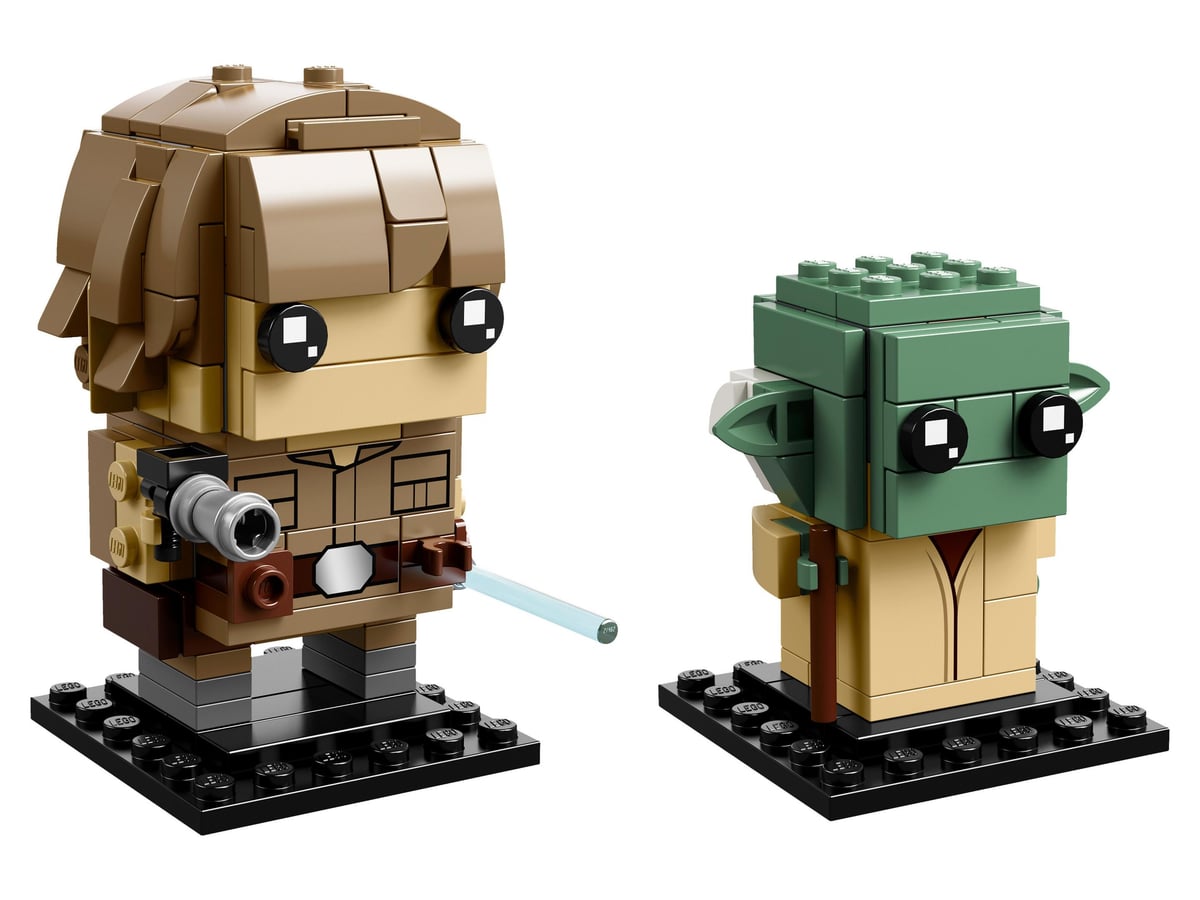 BrickHeadz Star Wars : Luke Skywalker et Yoda