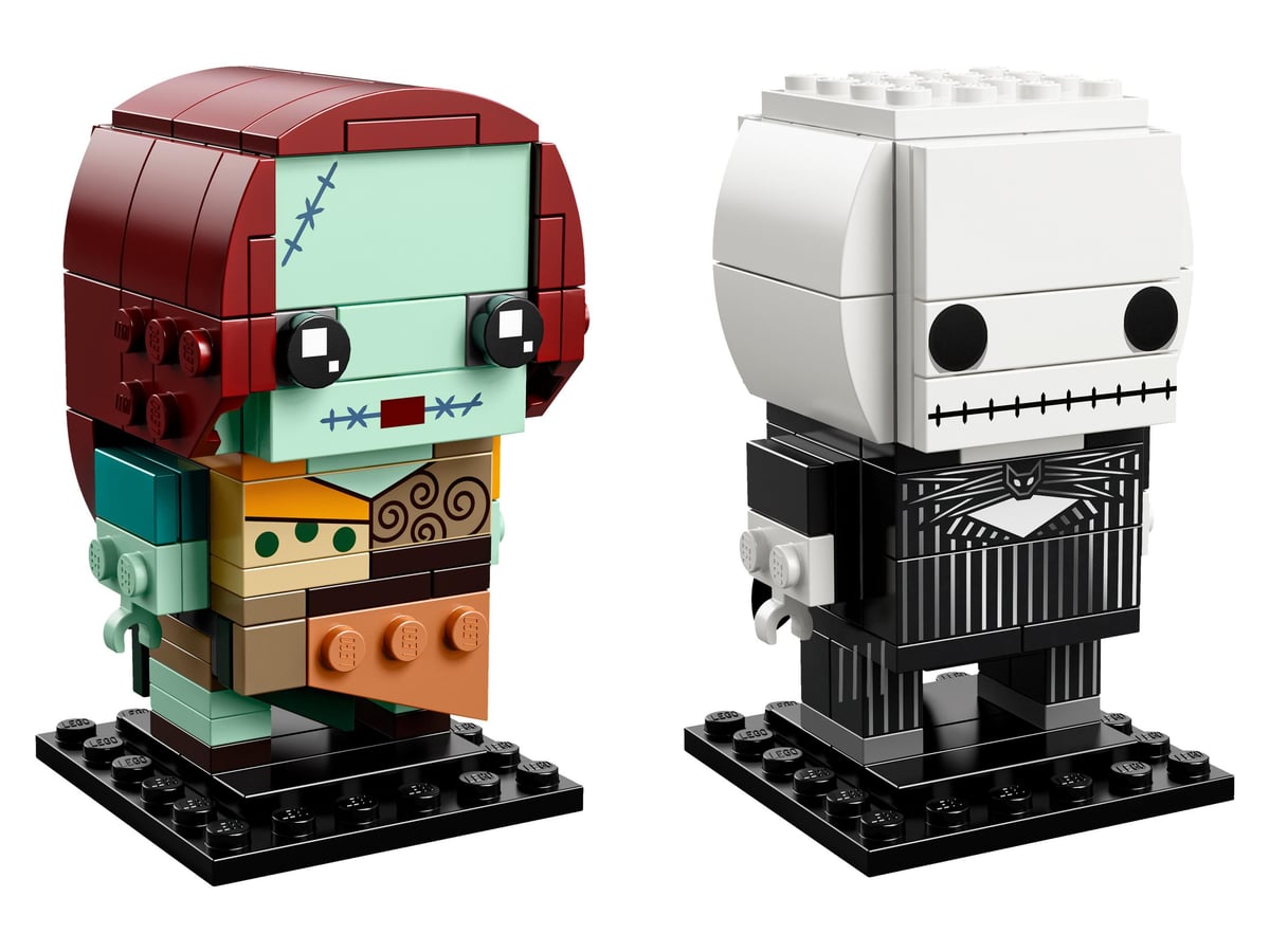 BrickHeadz L’étrange Noël de monsieur Jack : Jack Skellington et Sally