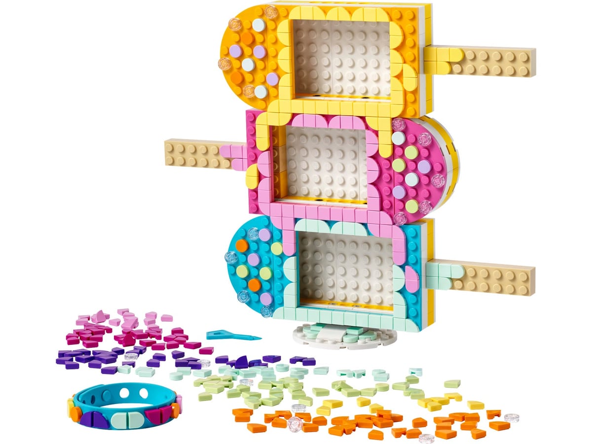 DOTS : cadres photo et bracelet crème glacée