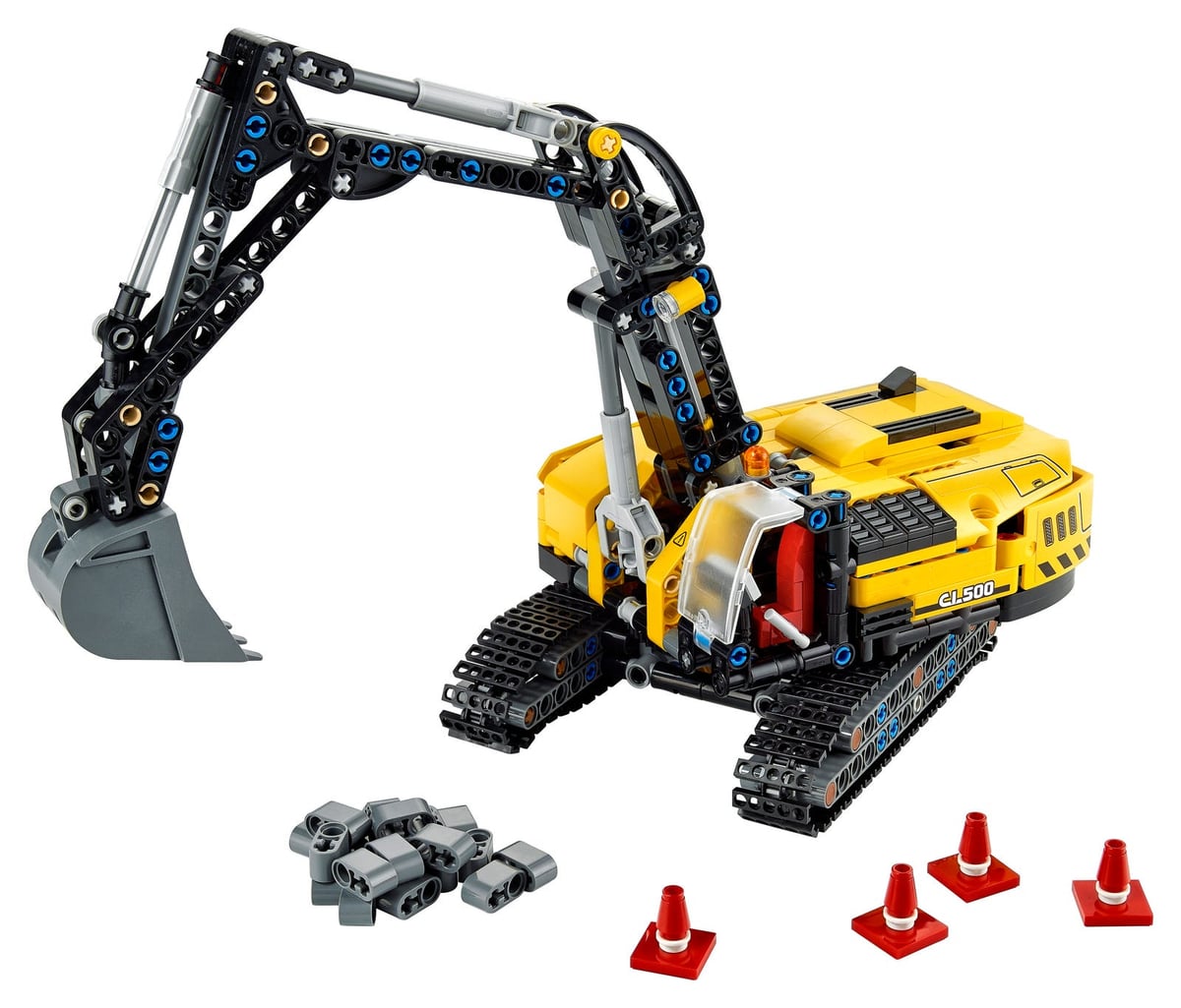 Technic : la pelleteuse tout-terrain