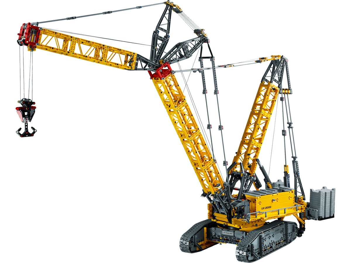Technic : la grue sur chenilles Liebherr LR 13000