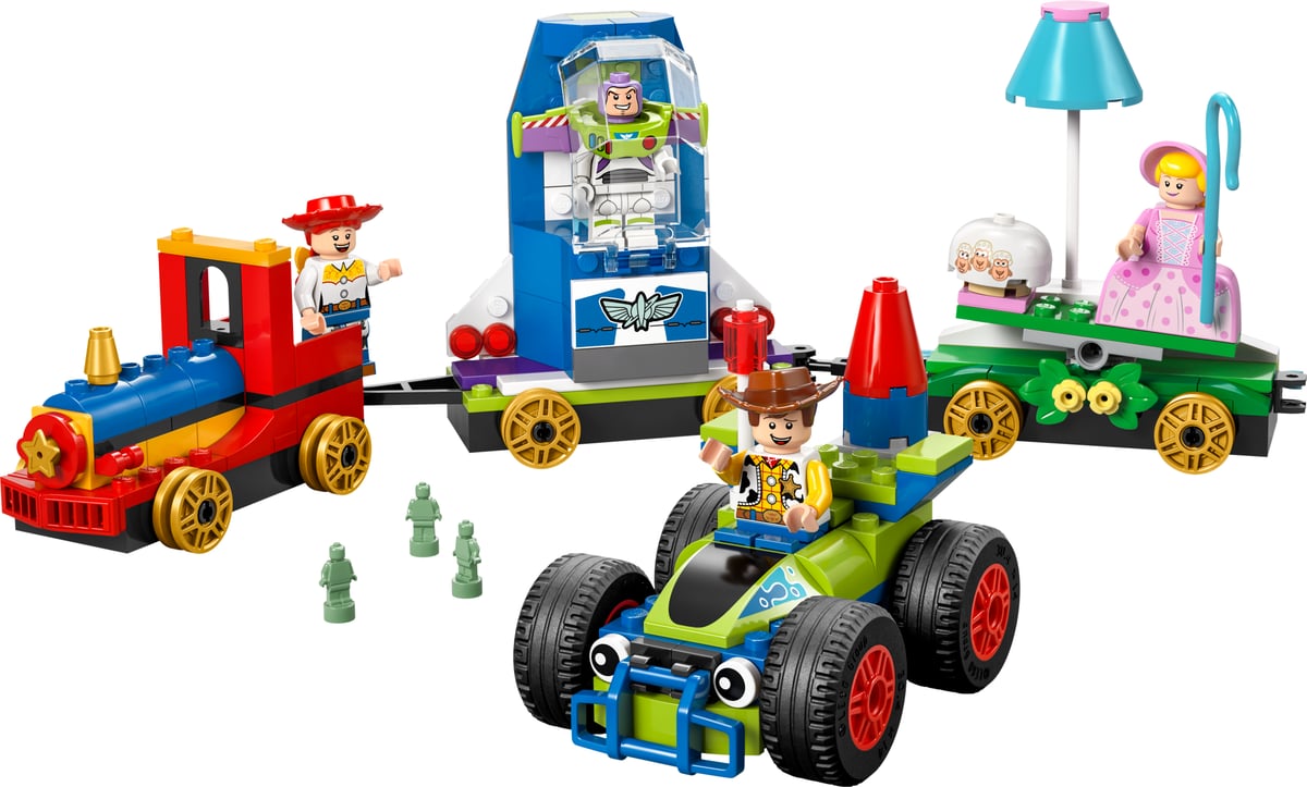 Disney : le train et la voiture RC de Toy Story