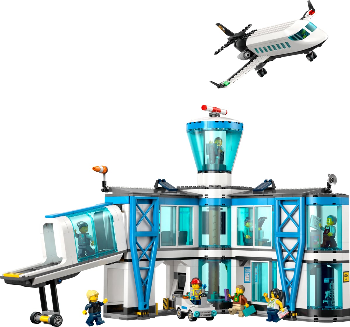 City : L’aéroport avec avion
