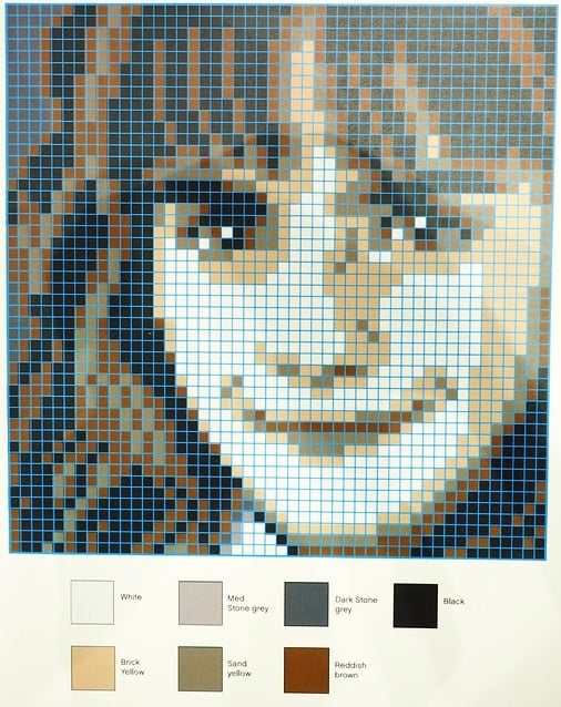 Harry Potter: Hermione Granger Mosaic