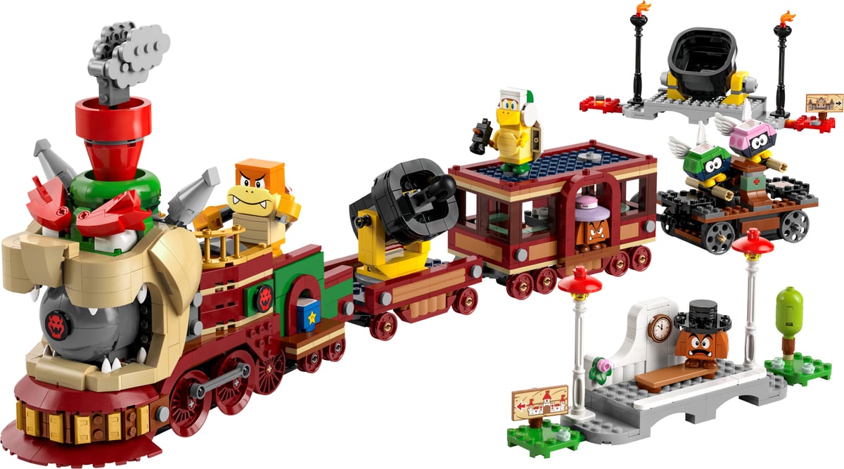 Super Mario : le train express de Bowser