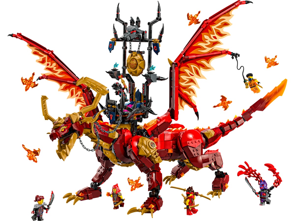 Ninjago : le Dragon Source du Mouvement