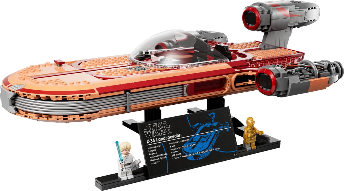 Star Wars : le landspeeder de Luke Skywalker