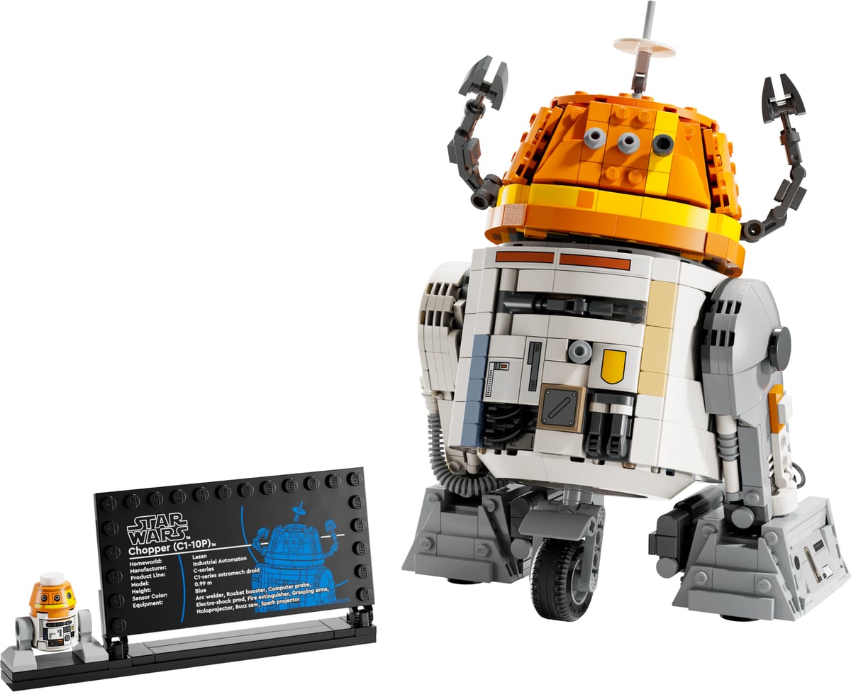 Star Wars : le droïde astromécano Chopper (C1-10P)