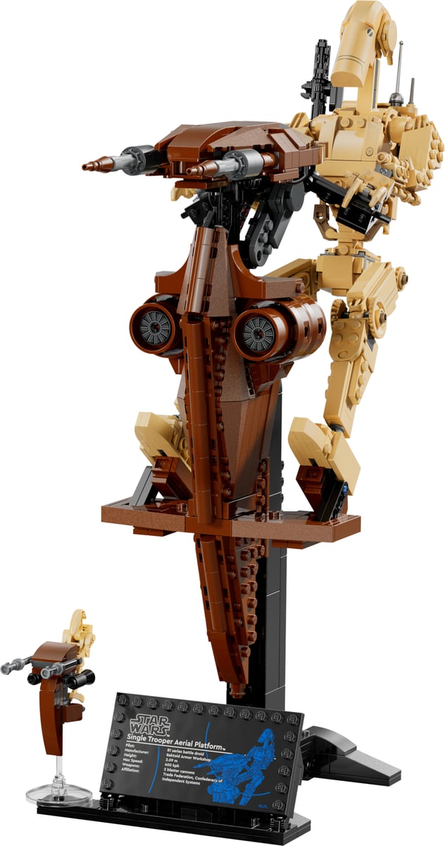 Star Wars : le droïde de combat avec STAP