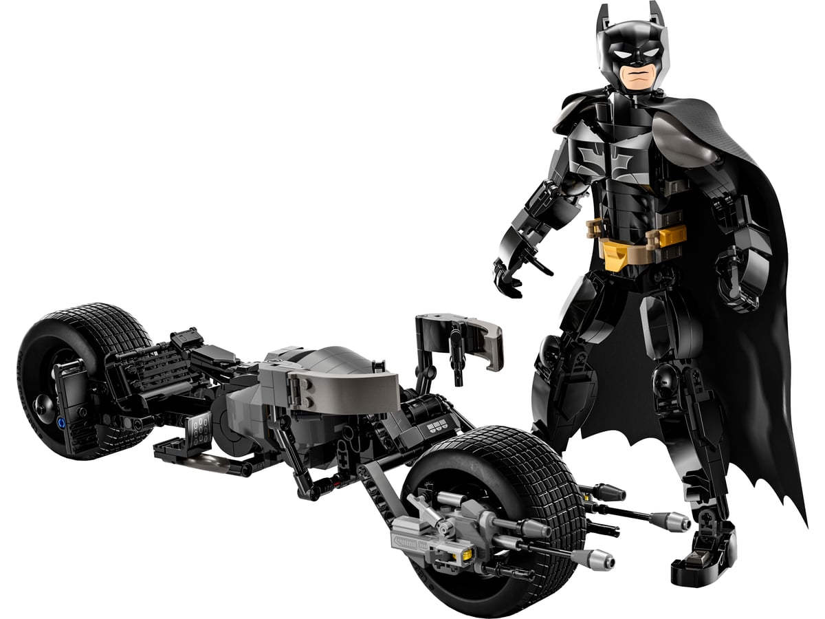 DC : figurine à construire de Batman et la Bat-Pod