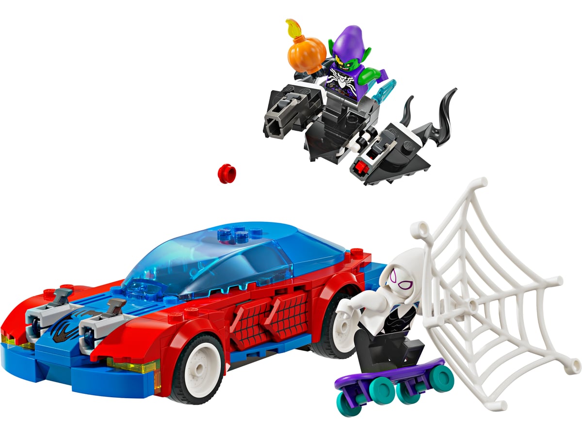 Marvel: Spider-Man Race Car & Venom Green Goblin