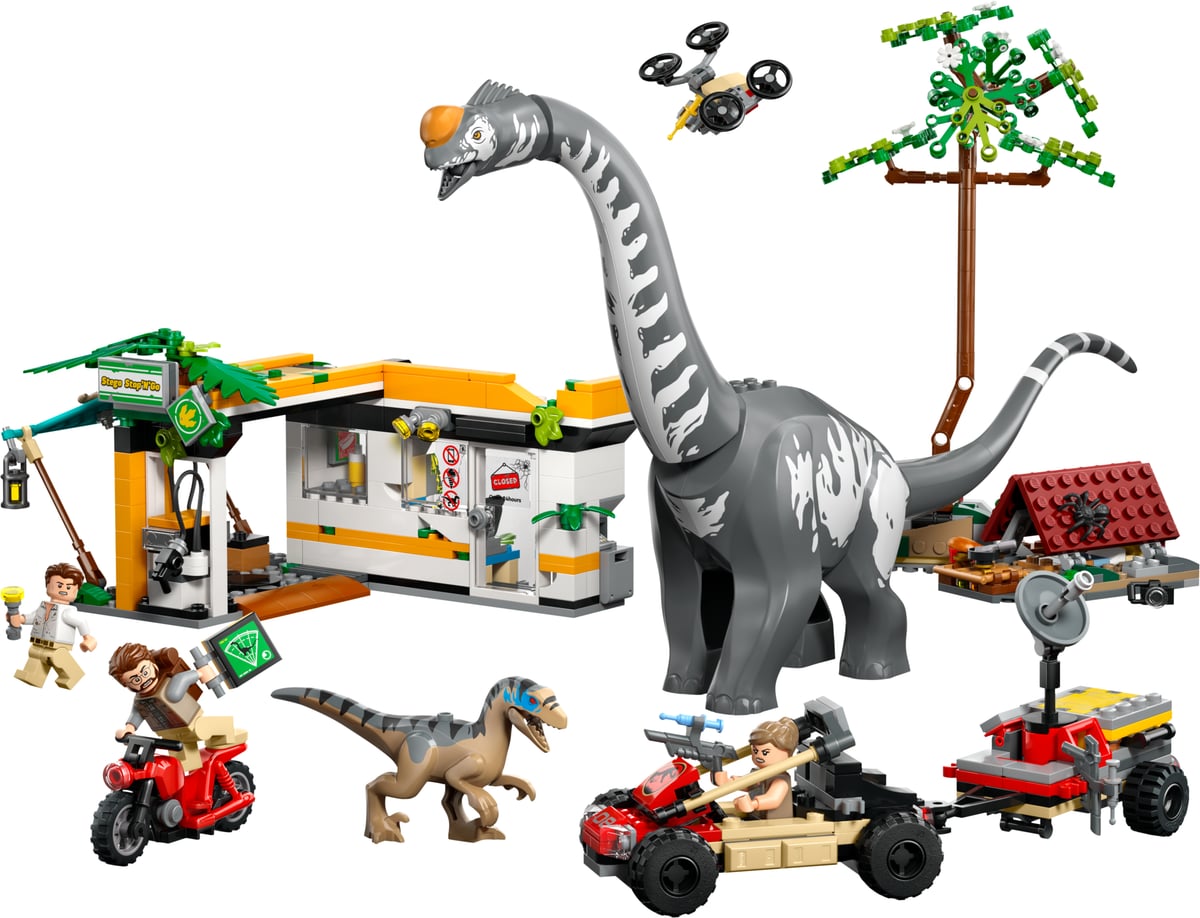 Jurassic World : mission de pistage du raptor et du titanosaure