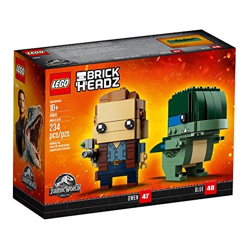 BrickHeadz Jurassic World : Owen et Blue