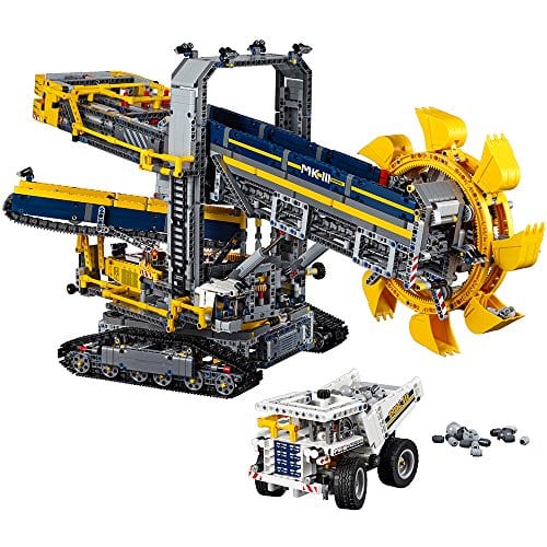 Technic : l’excavatrice à roue-pelle