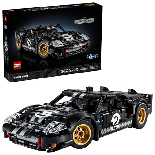 Technic 1966 Ford GT40 MKII Race Car