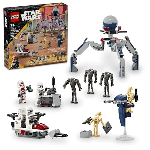 Star Wars : pack de combat clones et droïdes de combat
