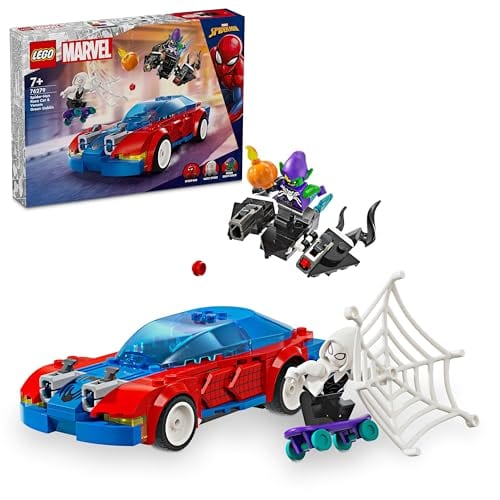 Marvel: Spider-Man Race Car & Venom Green Goblin