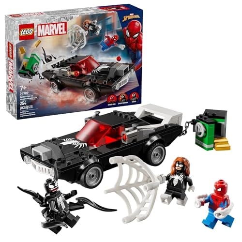 Marvel : Spider-Man contre la voiture musclée de Venom