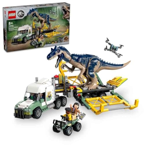 Jurassic World: Dinosaur Missions: Allosaurus Transport Truck
