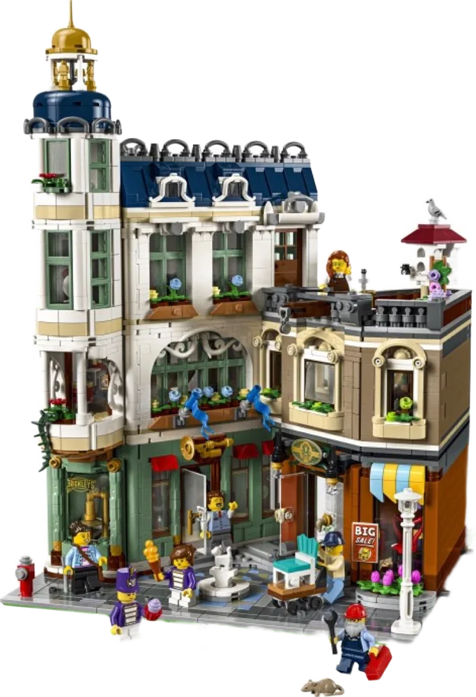 La rue commerçante