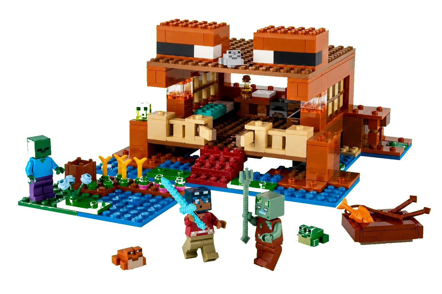 Minecraft : la maison-grenouille