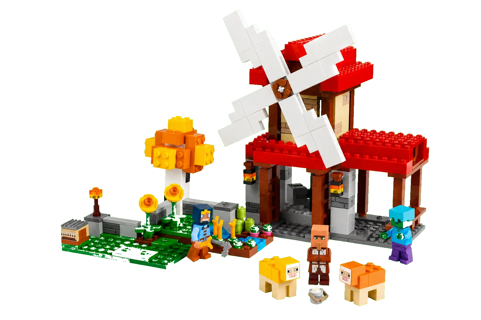 Minecraft : la ferme du moulin à vent