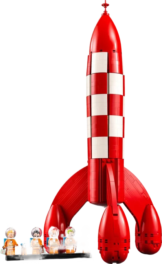 Tintin Moon Rocket