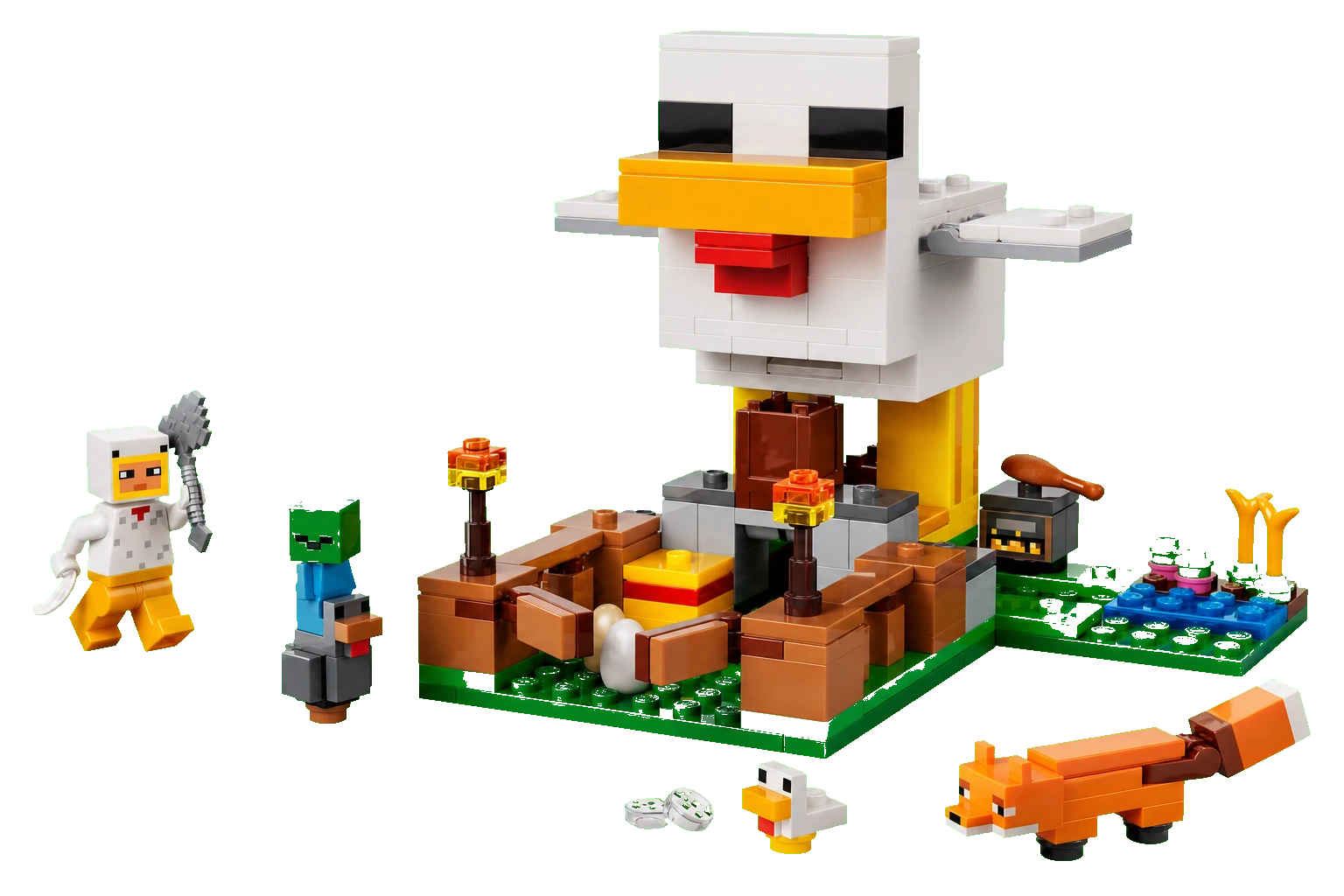 Minecraft : la ferme de poules