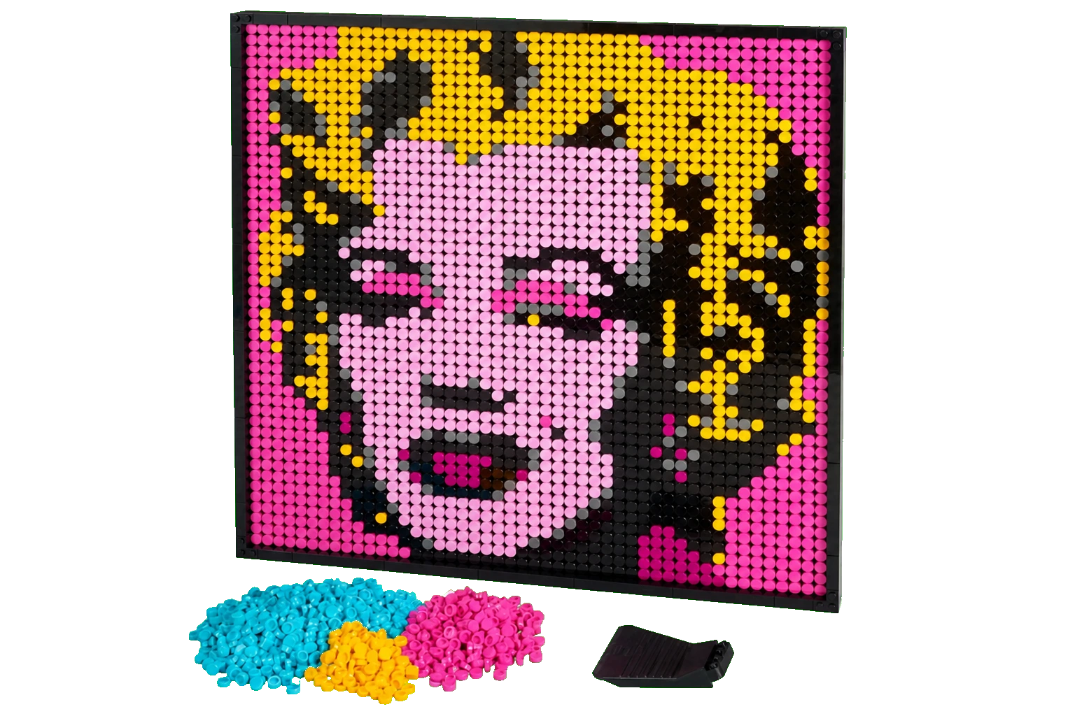 LEGO Art: Andy Warhol’s Marilyn Monroe