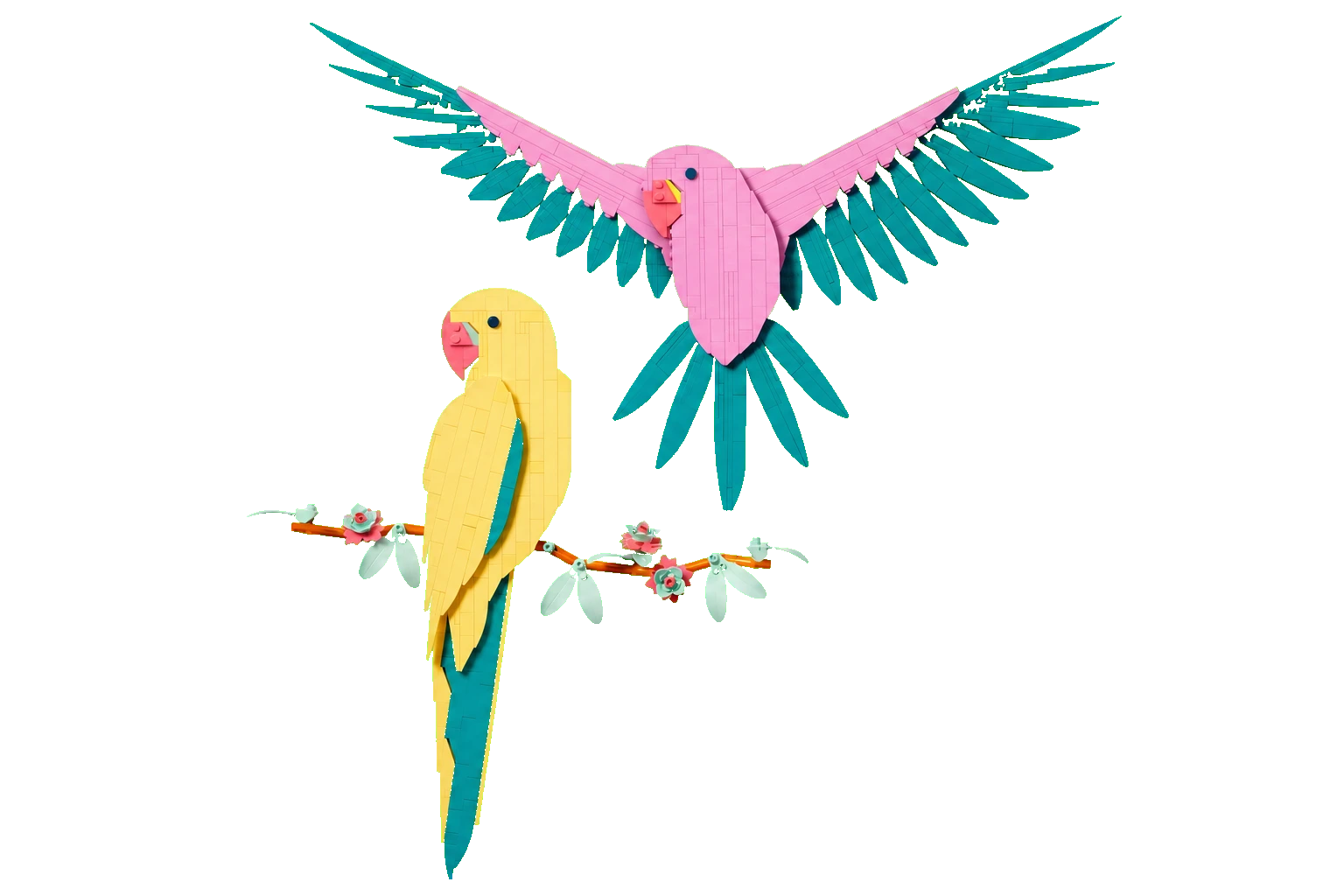 LEGO Art: Macaw Parrots