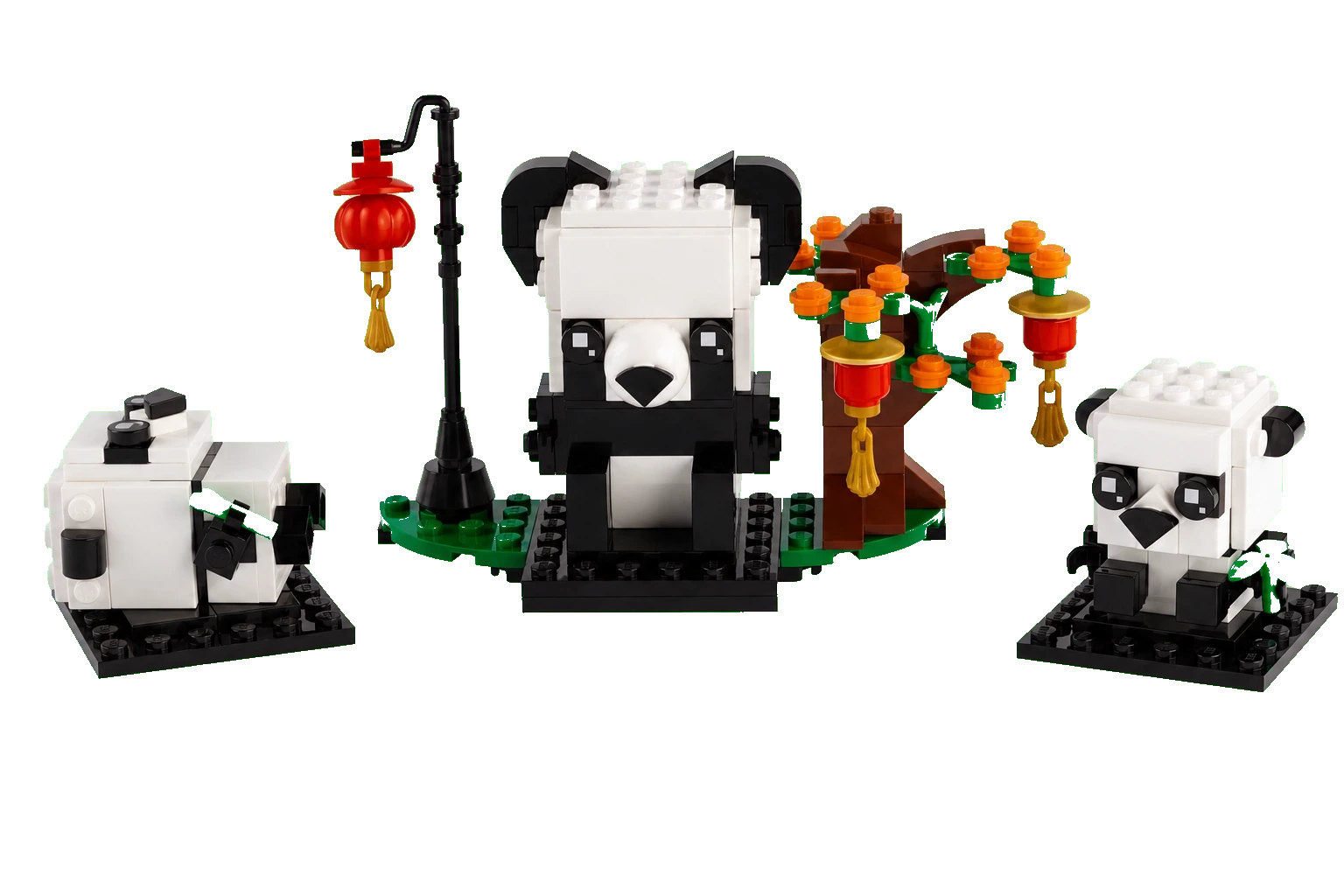 BrickHeadz : pandas du Nouvel An chinois