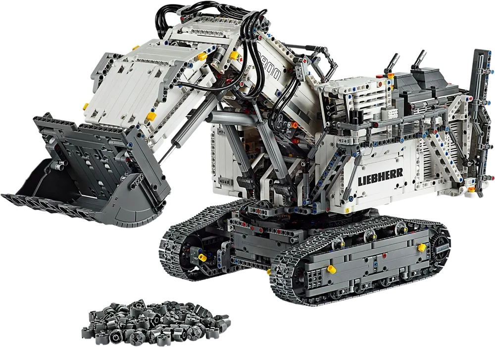 L’excavatrice Liebherr R 9800