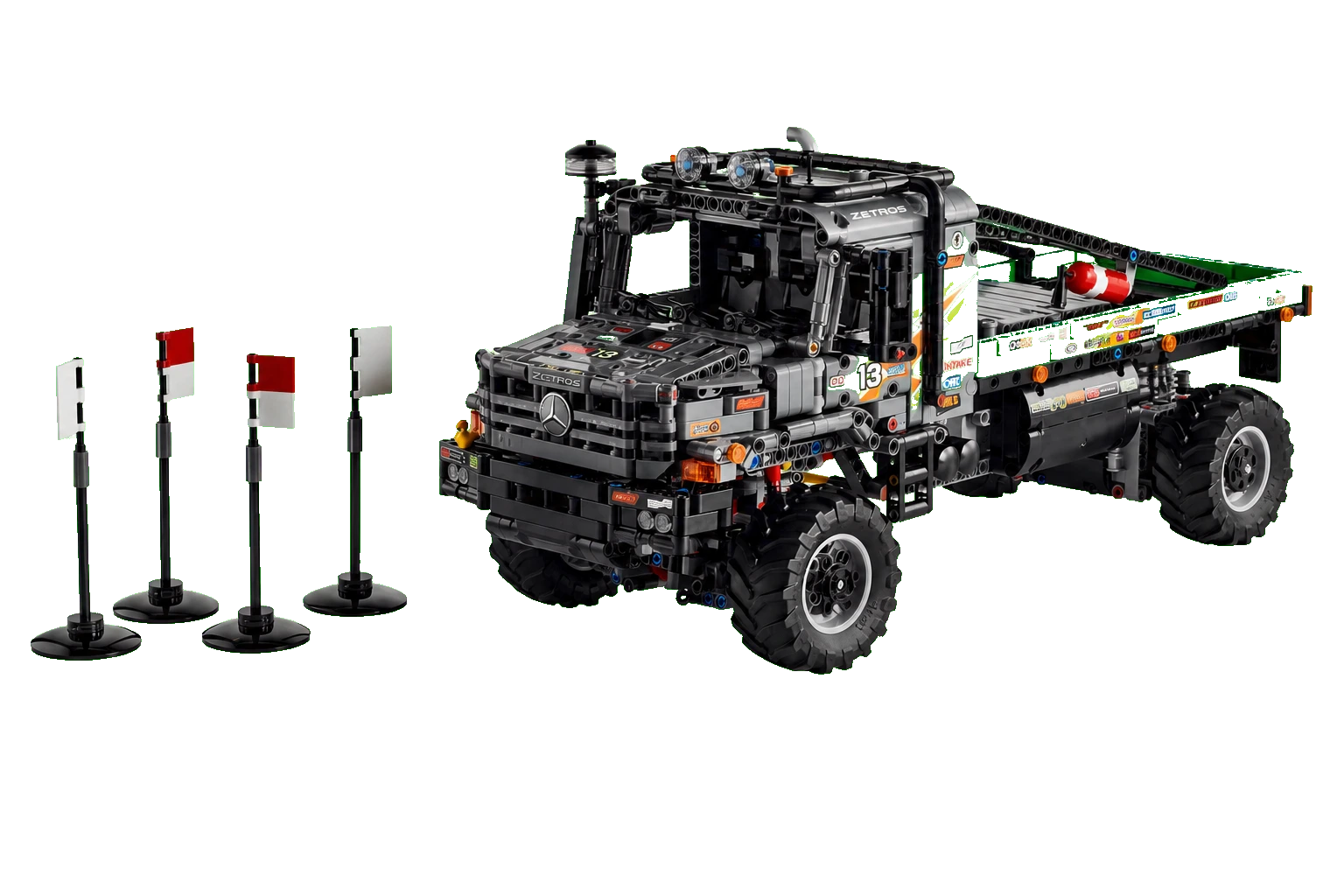 Technic : le camion tout-terrain Mercedes-Benz Zetros 4x4