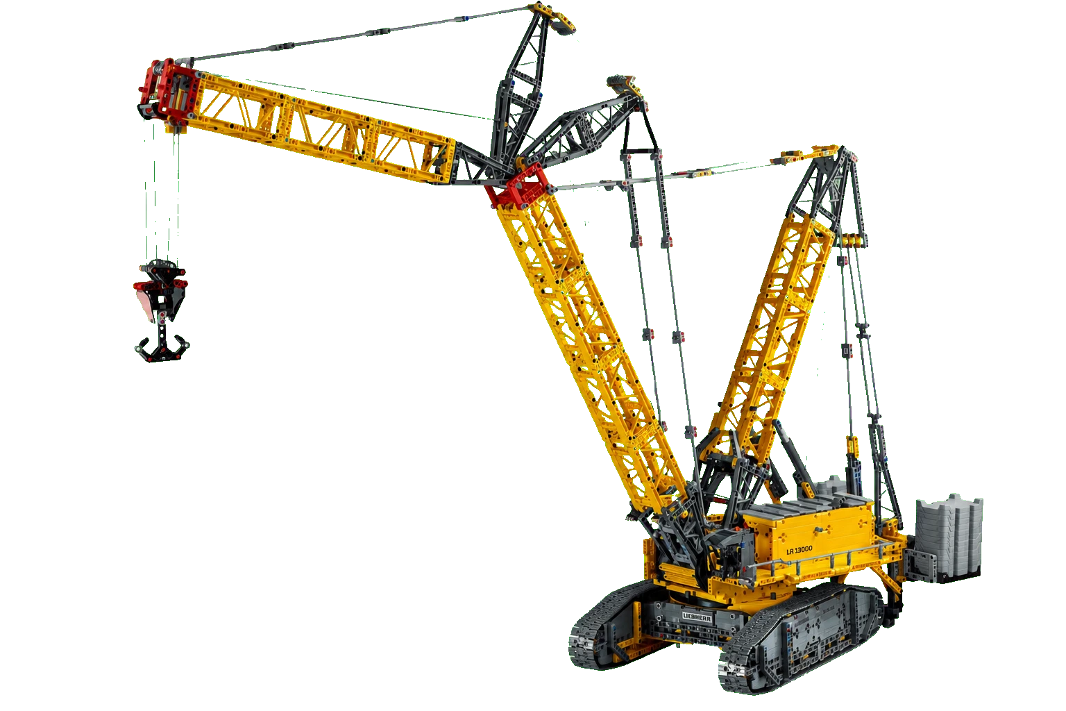 Technic : la grue sur chenilles Liebherr LR 13000