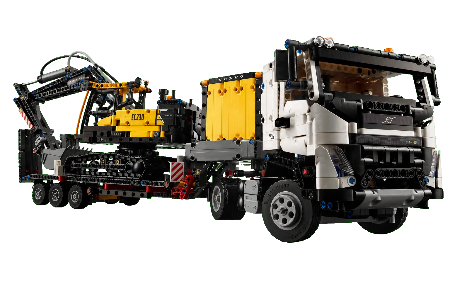 Technic: Volvo FMX Truck & EC230 Electric Excavator