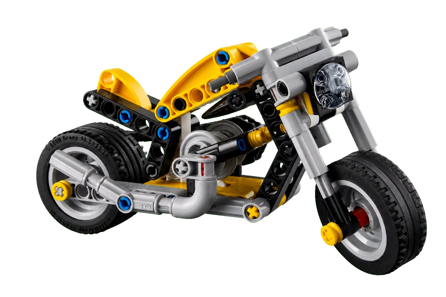 Technic: Yellow Motorcycle