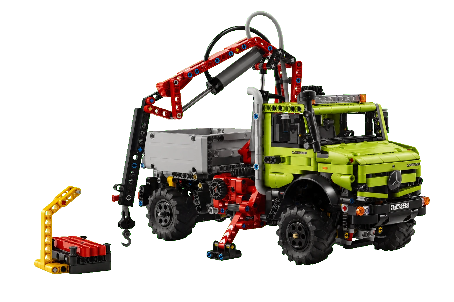 Technic: Mercedes-Benz Unimog U 5023 with Crane
