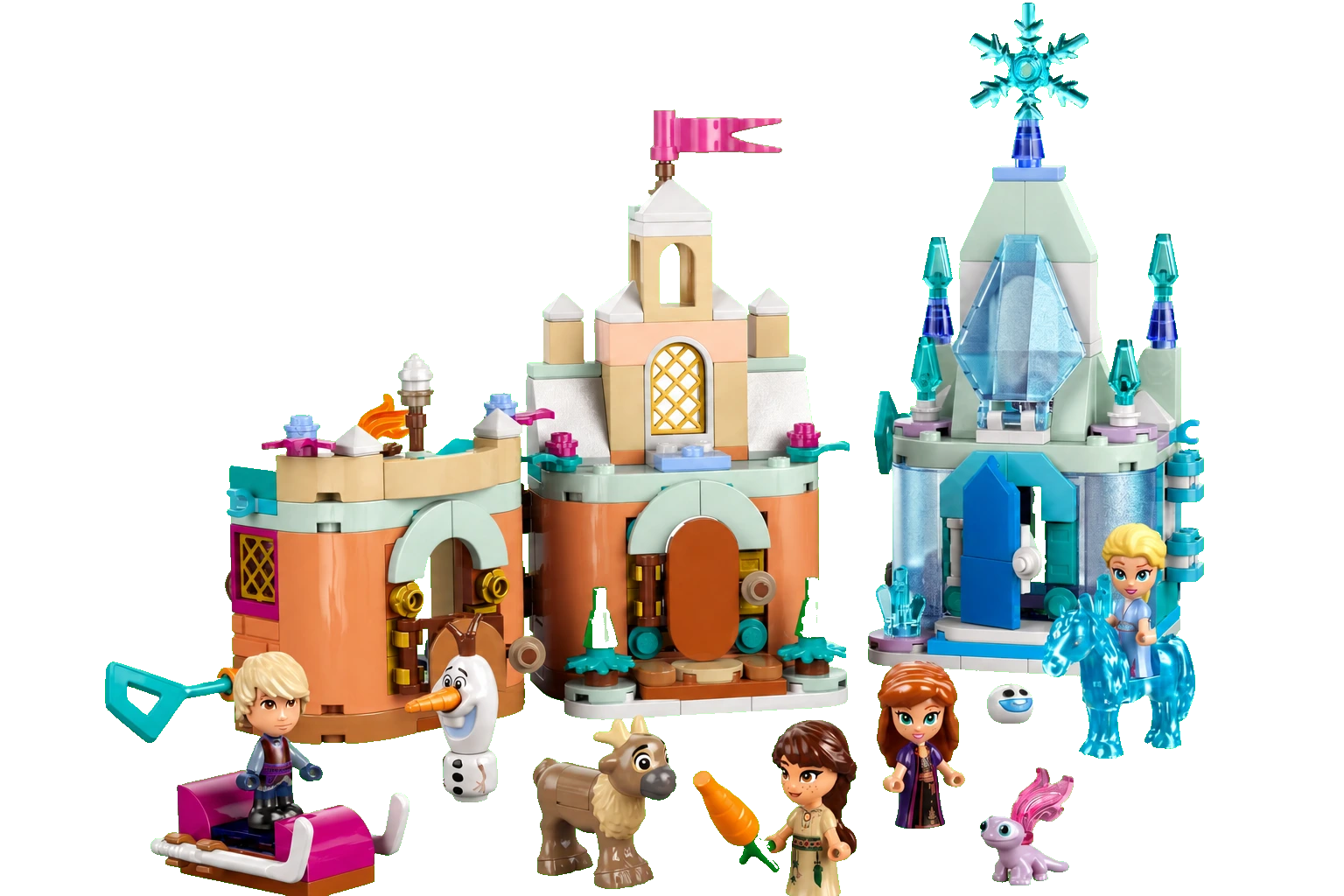 Disney : Mini château d’Arendelle et palais de glace d’Elsa
