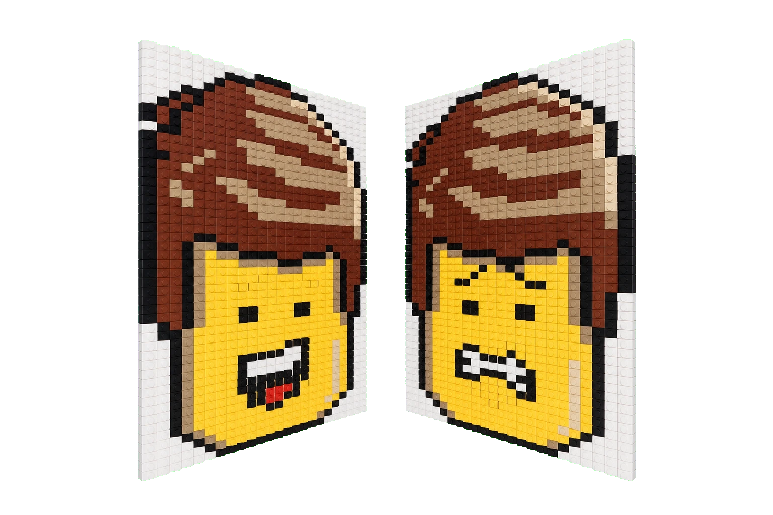 The LEGO Movie : Mosaïque lenticulaire d’Emmet