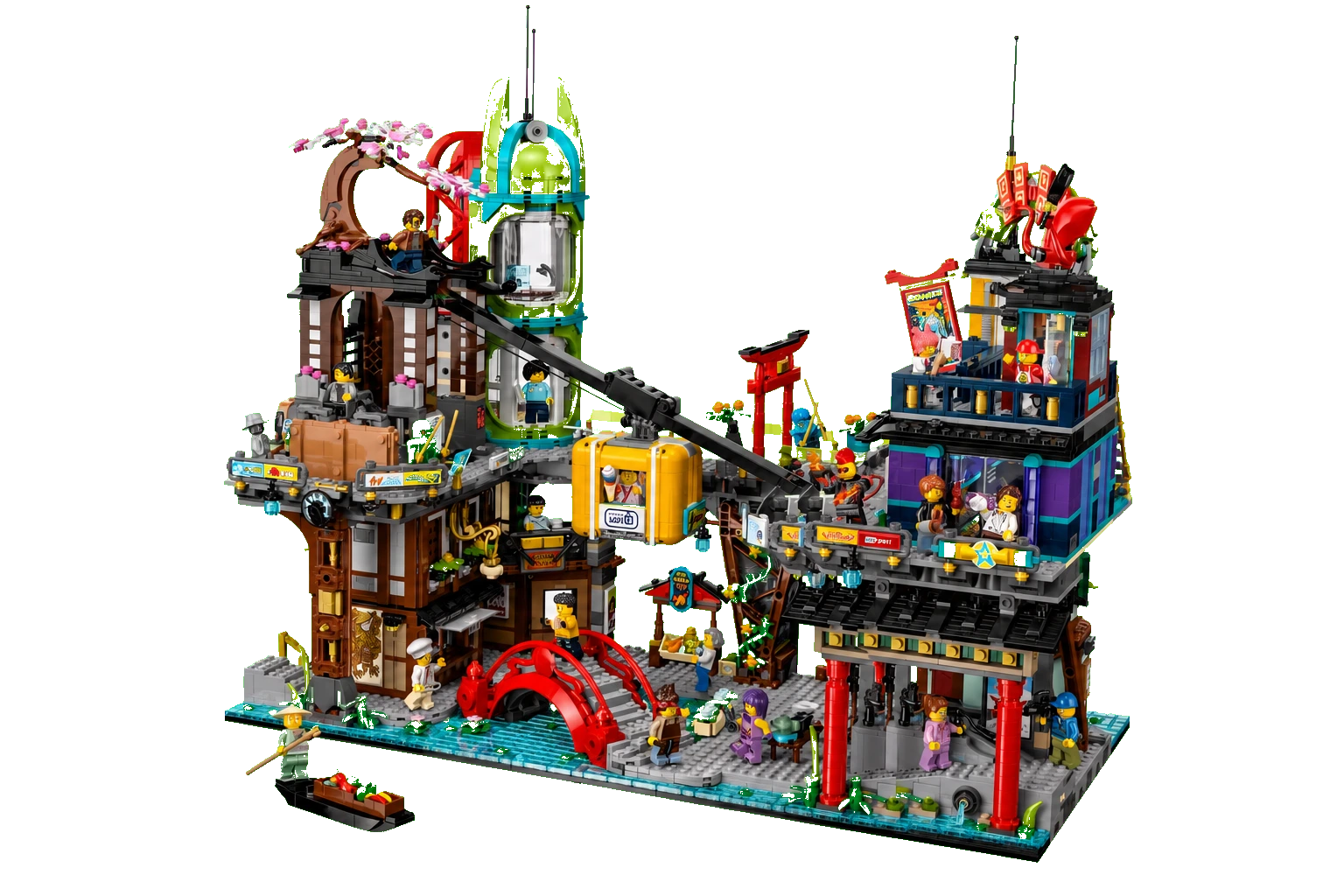 Le marché de NINJAGO City